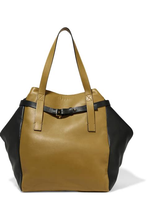 Marni Two Tone Leather Shoulder Bag Lyst