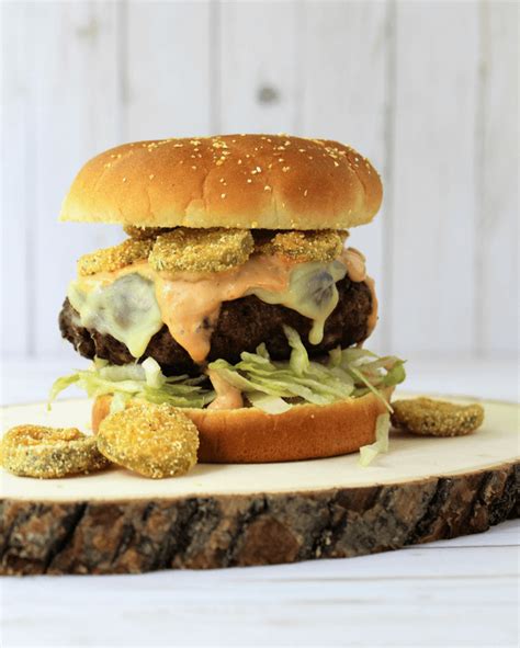 The Fried Pickle Burger Simply Made Recipes