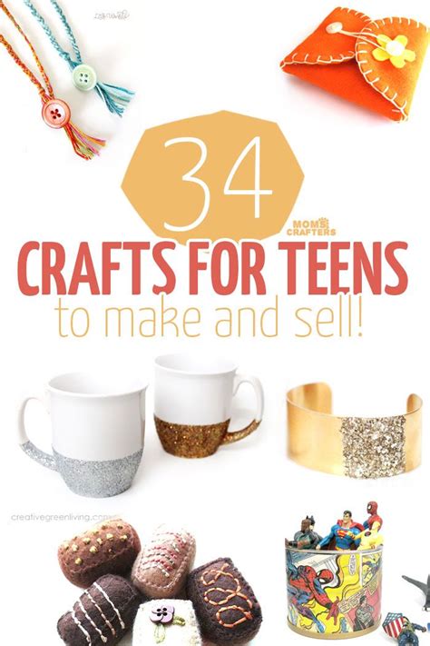 34 Cool Crafts For Teens To Make And Sell Crafts For