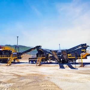 Mck Portable Hard Stone Crushing And Screening Plant Turkey