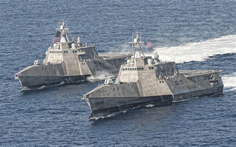 Uss Independence Lcs 2 Uss Coronado Lcs 4 Littoral Combat Ship Us