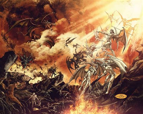 Image Result For Battle Of Heaven Anjos E Demônios Anjos Demônios