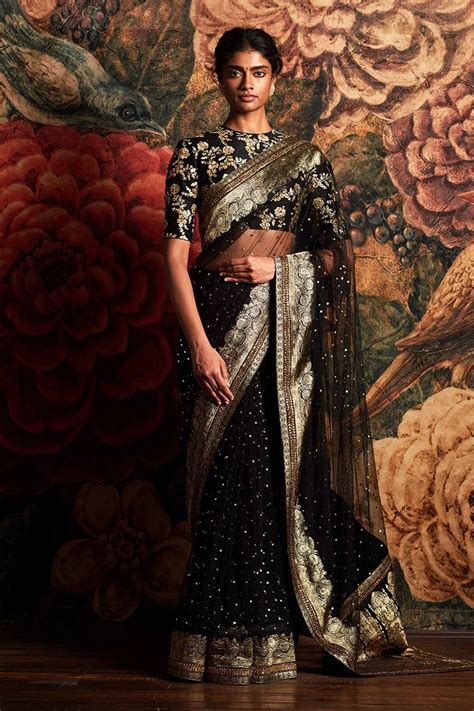 Most Beautiful Sabyasachi Saree Cost And Photos Black Wedding Dresses Bridal Outfits Bride