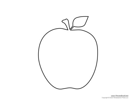 Apple Templates Tims Printables