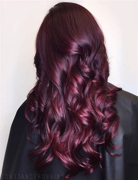 50 Shades Of Burgundy Hair Dark Red Maroon Red Wine Hair Color