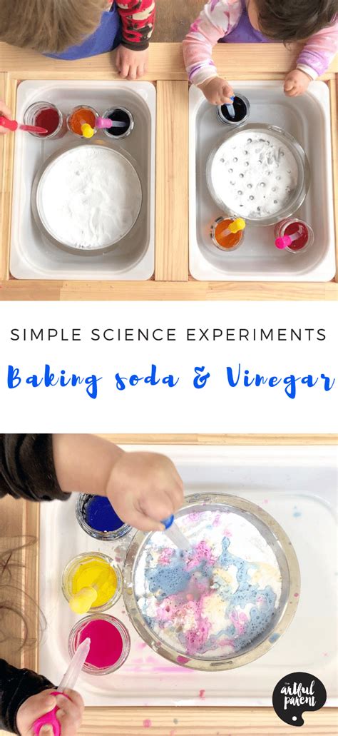 Baking Soda And Vinegar Science Experiments For Kids Baking Soda