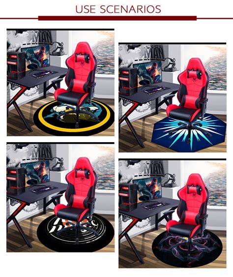 Custom Anti-slip Office gaming Chair Mat For Hard Floor | FDT Rubber