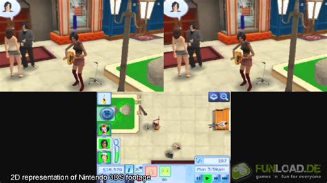 The Sims 3 3ds Gameplay Footage Youtube