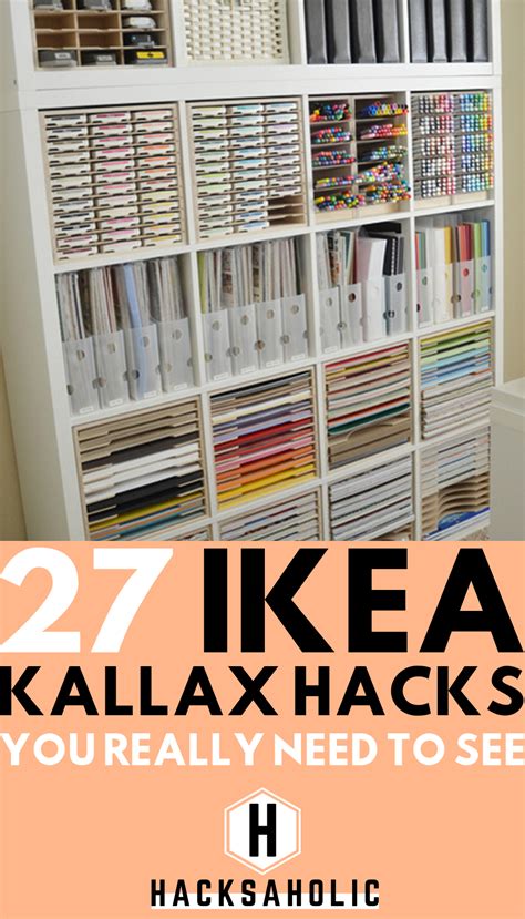 27 Ikea Kallax Hacks You Need In Your Home Hacksaholic Kallax Ikea