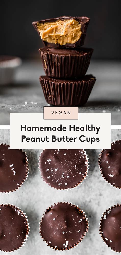 Homemade Healthy Peanut Butter Cups Ambitious Kitchen