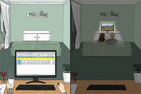 It doesn't have to, but i recommend getting a widescreen monitor. How to Turn a Computer Monitor Into a TV - WSJ