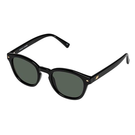 My Le Specs Conga Black Sunglasses Unisex Le Specs Are Of Low Price High Quality And Quantity