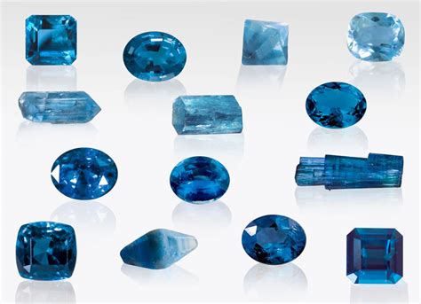 Blue Gemstones Sapphire Turquoise Aquamarine And More