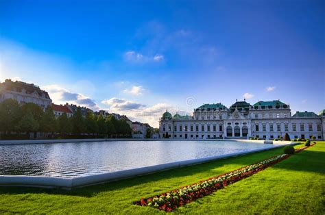 Belvedere Palace In Vienna Austria Stock Photo Image Of Complex