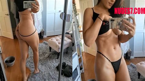 Florina Fitness Youtuber Black Thong Nude Video Slutsclip Com