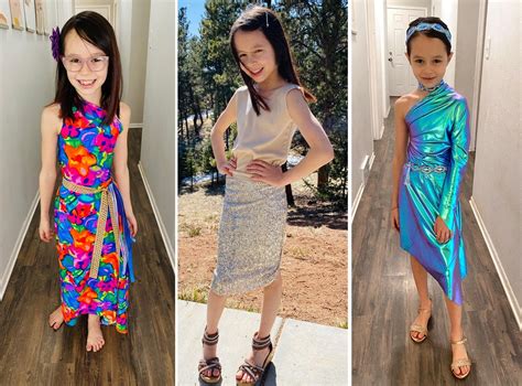 a 9 year old fashion designer who was sent a sewing machine by vera wang creates viral tiktoks