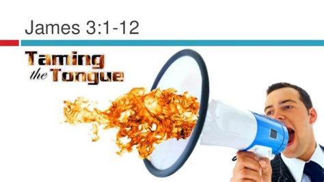 Taming The Tongue Sermon On James 31 12 And Isaiah 504 10 By Pr