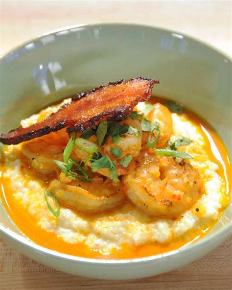 Shrimp And Cheese Grits Recipe And Video Martha Stewart