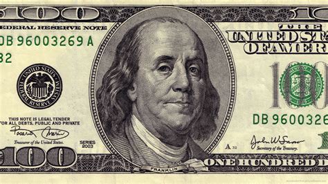 Money Background One Hundred Dollar Bills Benjamin Franklin 15576 Hot