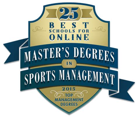 From professional sports to college athletic departments to coaching, gonzaga's master of arts in sport and athletic administration gives you. 25 Best Schools for Online Master's Degrees in Sports ...