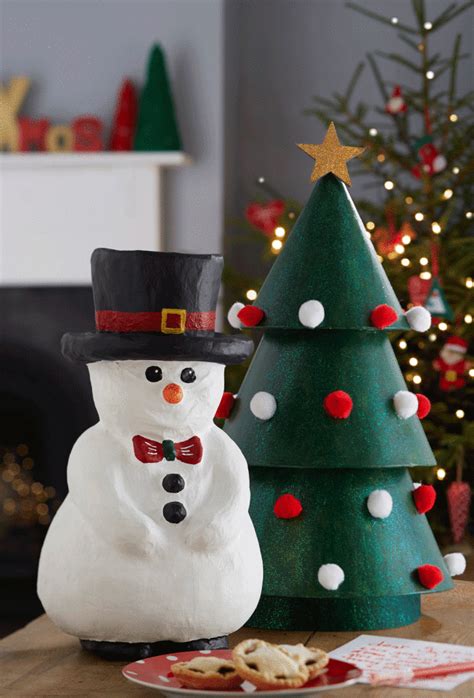 12 Ways To Decorate Paper Mache For Christmas Hobbycraft