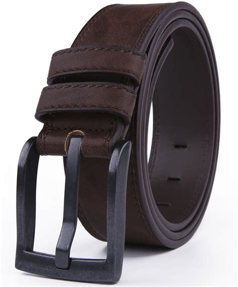 Genuine Leather Dress Belts For Men Mens Belt For Suits Jeans