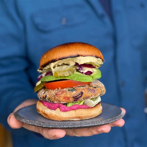 What is it with fast food veggie burgers and salt? 100% Veggie Burger | Recipe in 2020 | Veggie burger ...