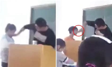 Teacher Suspended After Slapping Over 20 Students In China