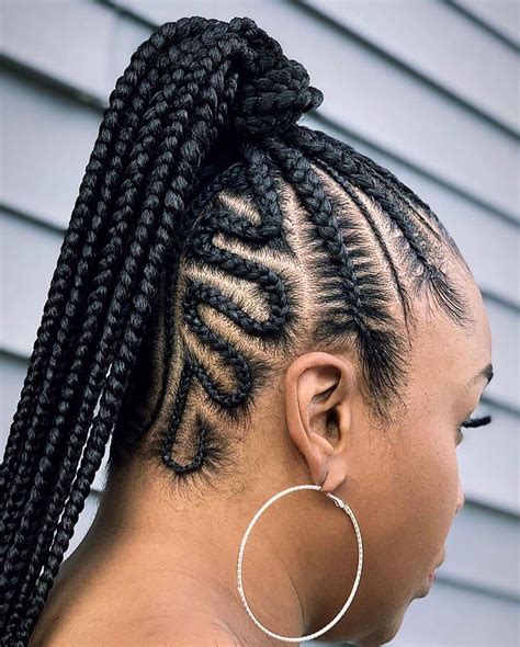Braided Ponytail Styles For Black Hair You Will Absolutely Love Zaineey S Blog