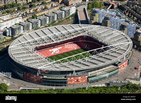 The Emirates Stadium In Highbury London England And The Home Of The