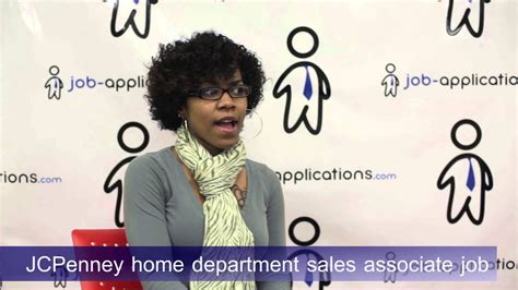 Jcpenney Interview Home Department Sales Associate Youtube