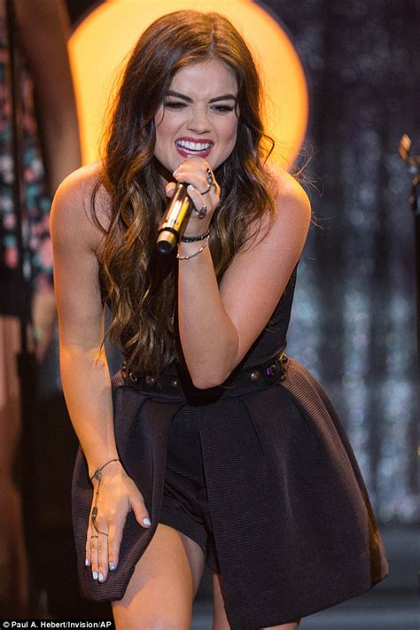 Pretty Little Singer Lucy Hale Belts Out Some Country Numbers In