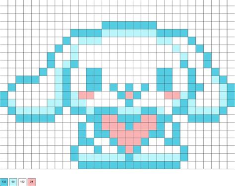 Sanrio Perler Beads Free Patterns Dibujitos Sencillos Dibujos F Ciles Dibujos En