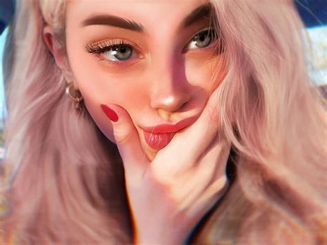 bubble gum witch fantasy oneil effedua girl hand face pink witch frumusete hd wallpaper