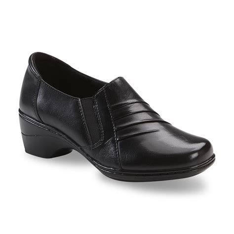 Thom Mcan Womens Deidre Leather Loafer Black Wide Width Available