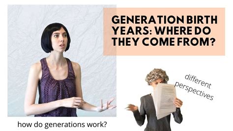 Generation Birth Years Where Do They Come From Youtube