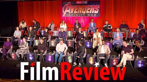 Avengers Infinity War Global Press Conference Taster Stars