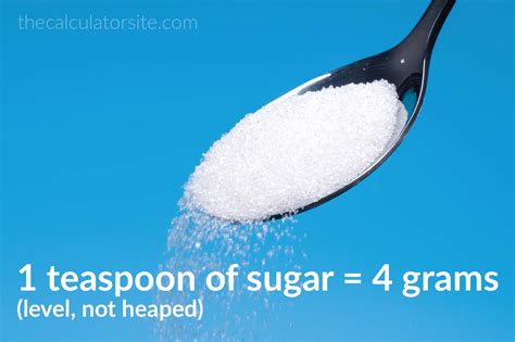Four grams of sugar is equal to one teaspoon. How Many Grams Of Sugar Are In a Teaspoon?
