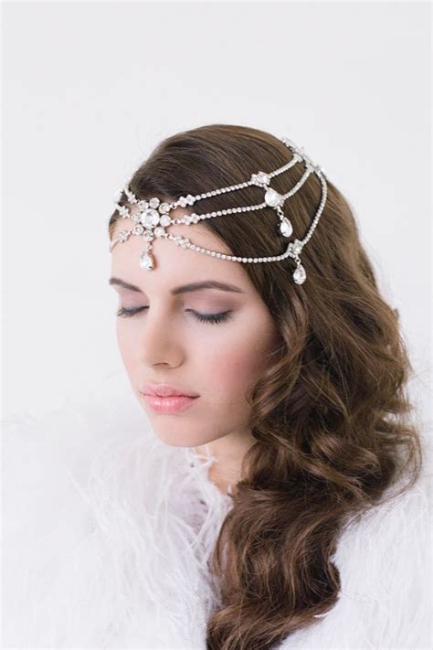 Bride La Boheme Bridal Headpieces Wedding Accessories Swarovski