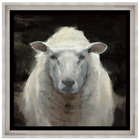 Portrait Of A Sheep Ii Framed High Fashion Home