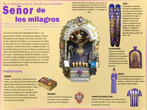 204 Al Día Infografía Del Señor De Los Milagros