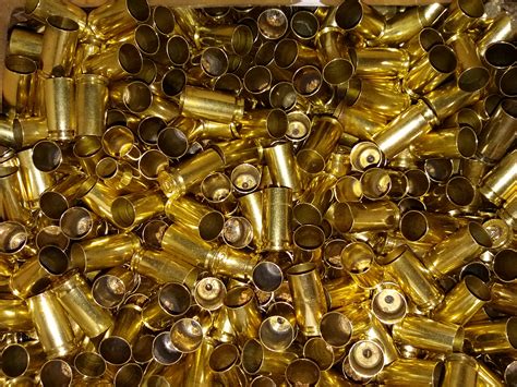 9mm Brass Spent Bullet Casing Empty Spent Pistol Ammo Etsy