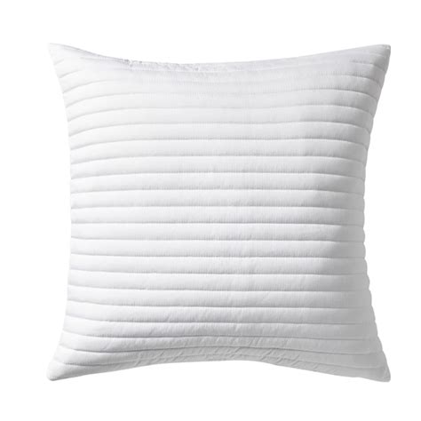 Bianca Linens Bianca Linens Quilted Lines Cushion Cushions And Scatter