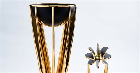 Photo Nba Shows Off Trophies For Nba Cup In Season Tournament Mvp