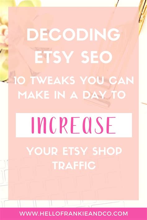 10 Tweaks To Increase Traffic To Your Etsy Shop Советы Социальные