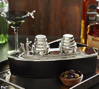 Click the stars to rate your experience at pottery provide your shipping address, and select whether or not your purchase is a gift purchase. Cruise Ship Double Shaker | Pottery Barn