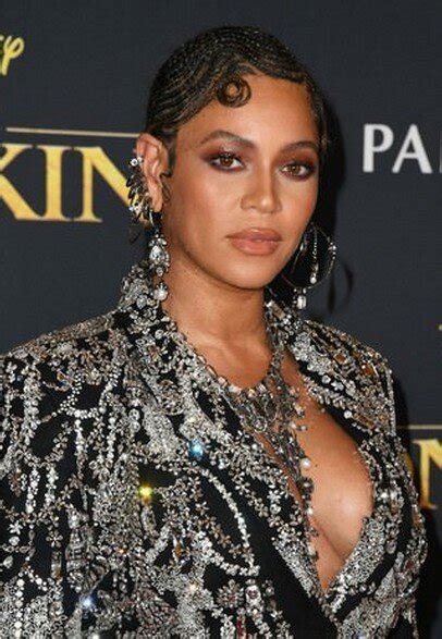 Beyonce Nip Peek At The Lion King Premiere Margrettrangel