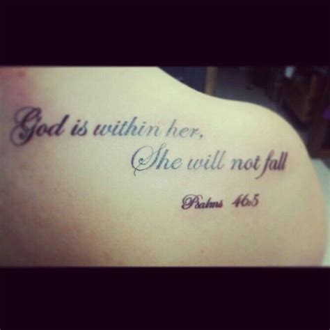 Psalms 465 Tattoos Scripture Tattoos Little Tattoos