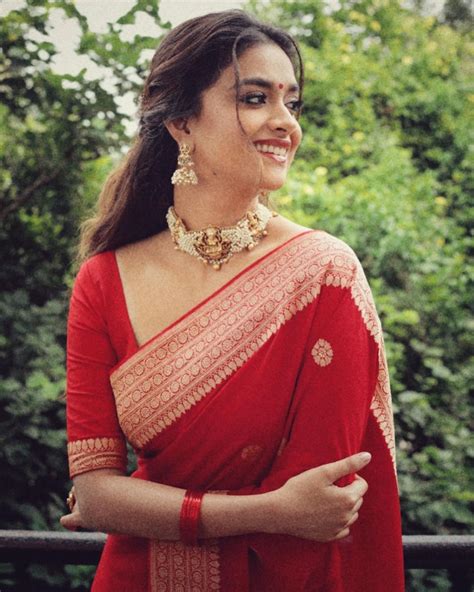 7 Best Mahanati Actress Keerthy Sureshs Ethnic Outfits