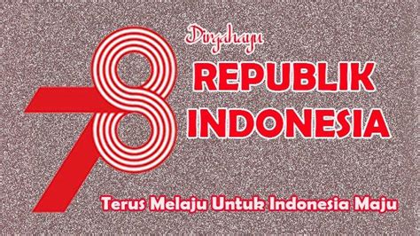 Poster Gambar Ucapan Dirgahayu Republik Indonesia HUT Ke RI Cocok Dibagikan Ke Medsos
